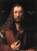 self-portrait in a Fur-Collared Robe Albrecht Durer